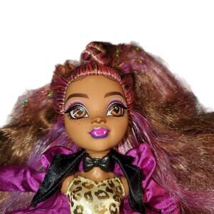 Monster High Clawdeen Wolf Doll In Monster Ball Party Dress and PURSE only